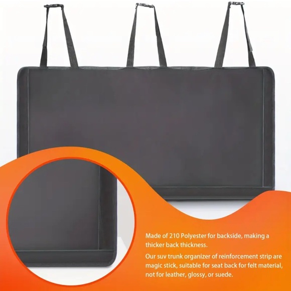 NEW Large Capacity Collapsible Backseat Trunk Organizer - Picture 4 of 7